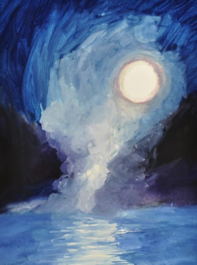 <span>Beelden</span>The Moon and the Sea