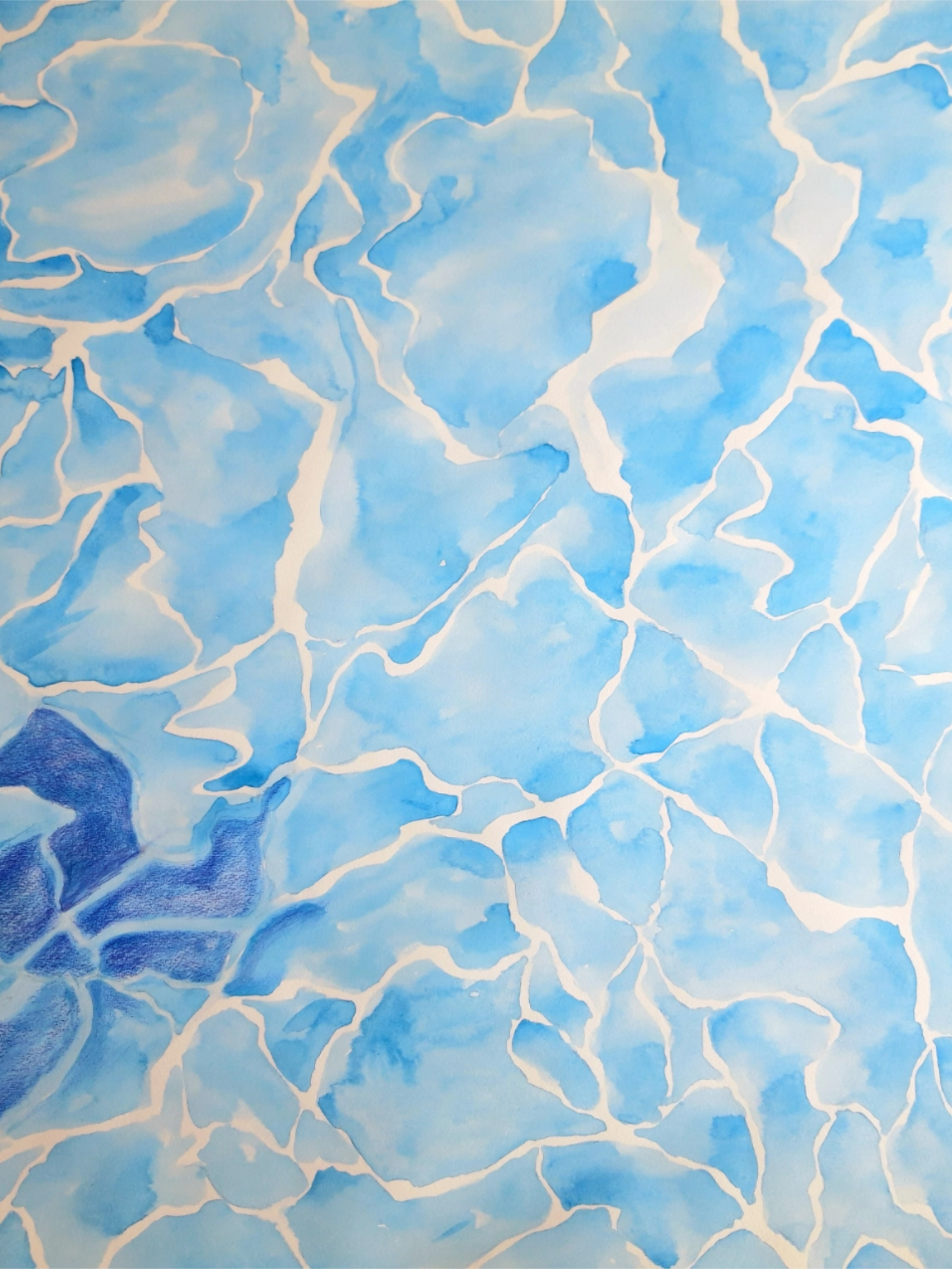 <span>Tekeningen</span>Blauw water